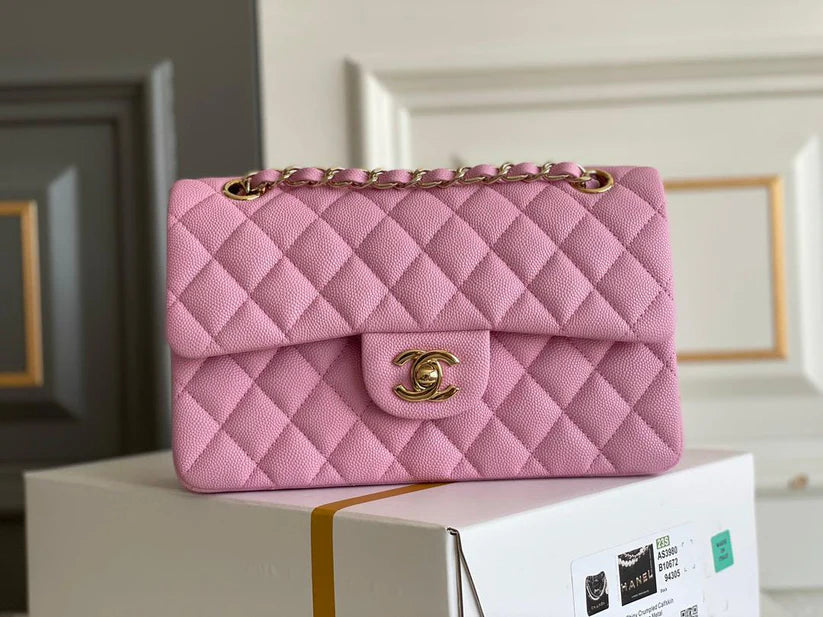 CLASSIC FLAP SMALL BAG 23CM- BEIGE EDITION