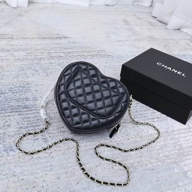 HEART QUILTED MINI BAG – LUXE NOIR EDITION