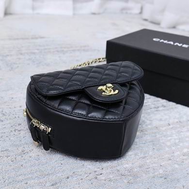 HEART QUILTED MINI BAG – LUXE NOIR EDITION