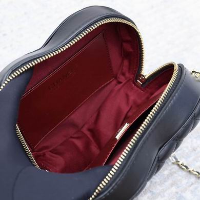 HEART QUILTED MINI BAG – LUXE NOIR EDITION