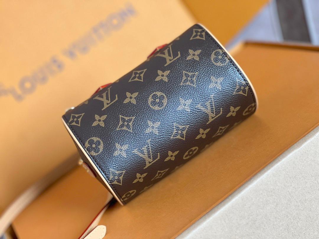 ROMANTIC HEART-SHAPED MONOGRAM POUCH