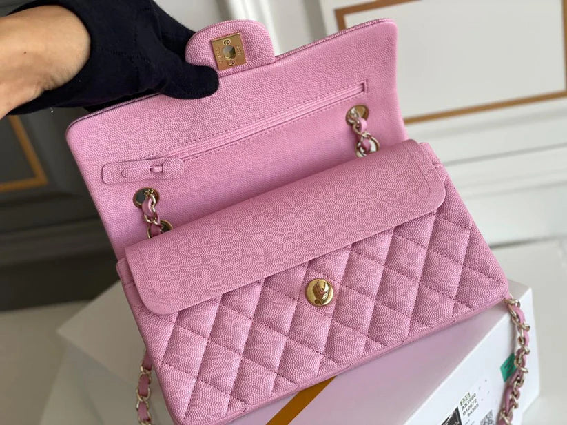 CLASSIC FLAP SMALL BAG 23CM- BEIGE EDITION