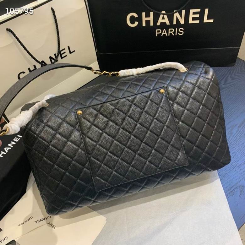 CLASSIC QUILTED MAXI FLAP BAG WITH DUAL STRAP