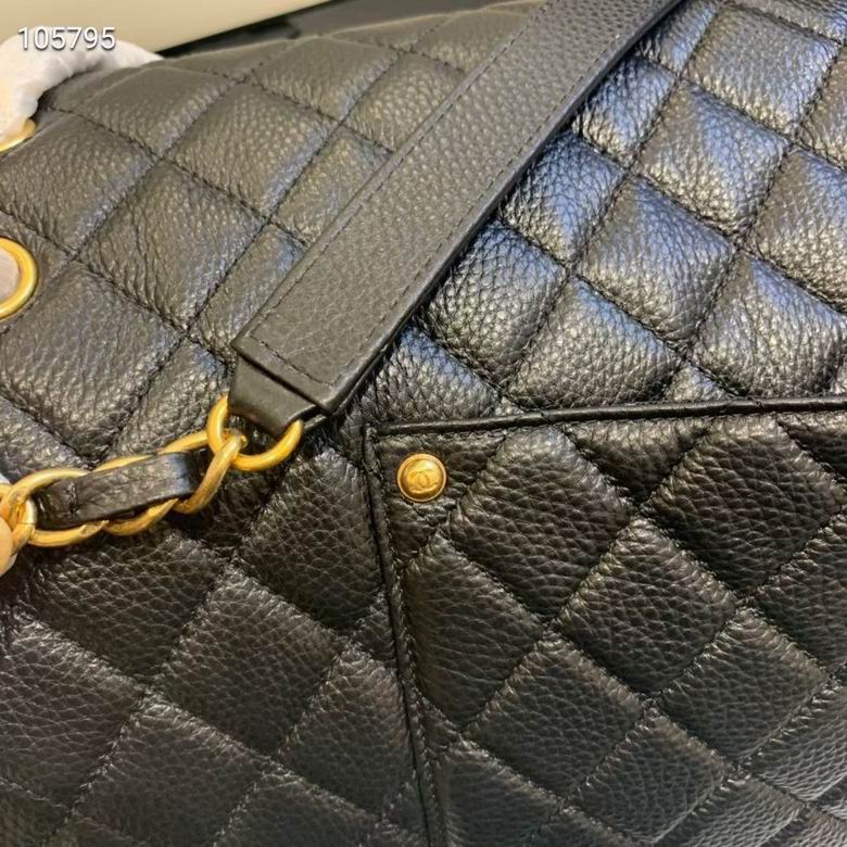 CLASSIC QUILTED MAXI FLAP BAG WITH DUAL STRAP
