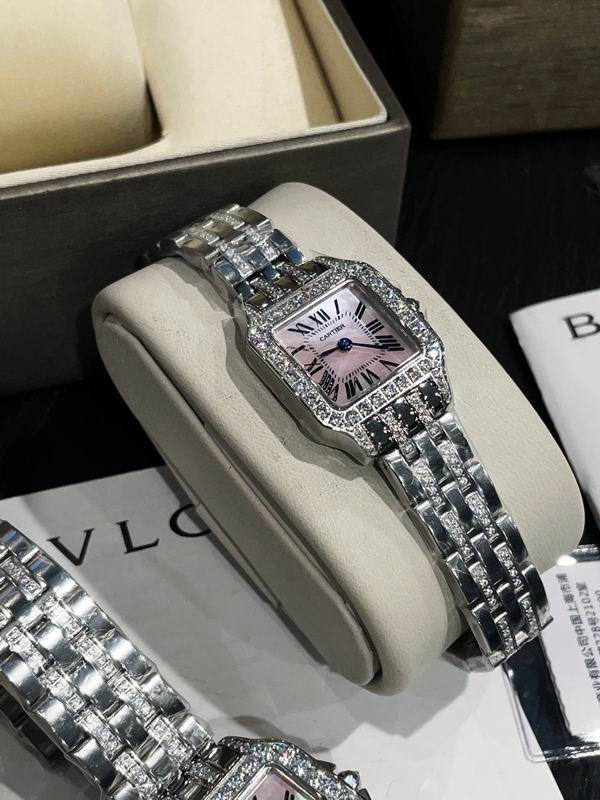LUXURY SQUARE DIAMOND WATCH