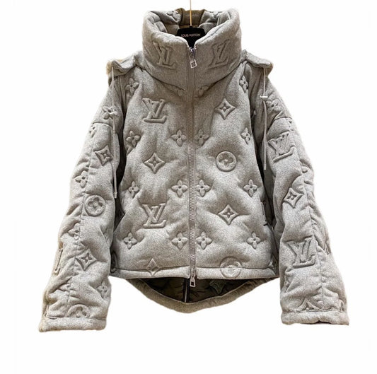 ICONIC PUFFER COAT GREY