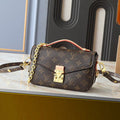 EMBOSSED LEATHER CROSSBODY BAG – STRUCTURED EDITION
