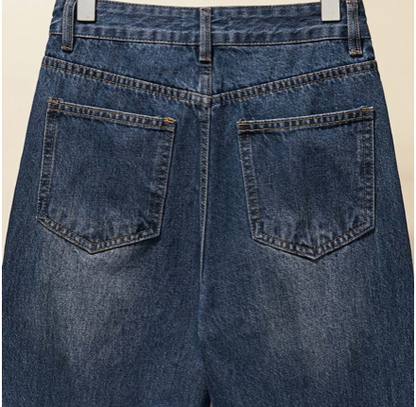STRAIGHT DENIM JEANS