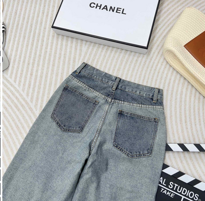 STRAIGHT DENIM JEANS