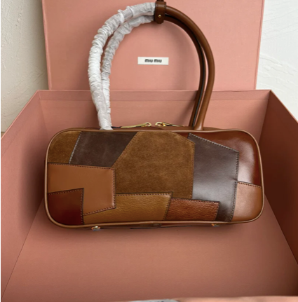 PATCHWORK BOWLING BAG