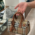 MINI STRUCTURED TOP-HANDLE BAG