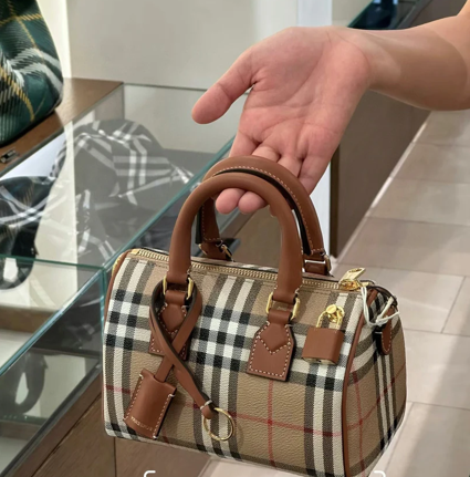 MINI STRUCTURED TOP-HANDLE BAG