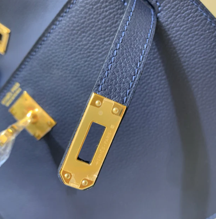 MINI STRUCTURED LEATHER BAG – GOLDEN ELEGANCE EDITION