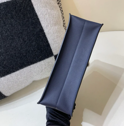 MINI STRUCTURED LEATHER BAG – GOLDEN ELEGANCE EDITION