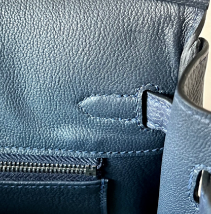 STRUCTURED LEATHER HANDBAG