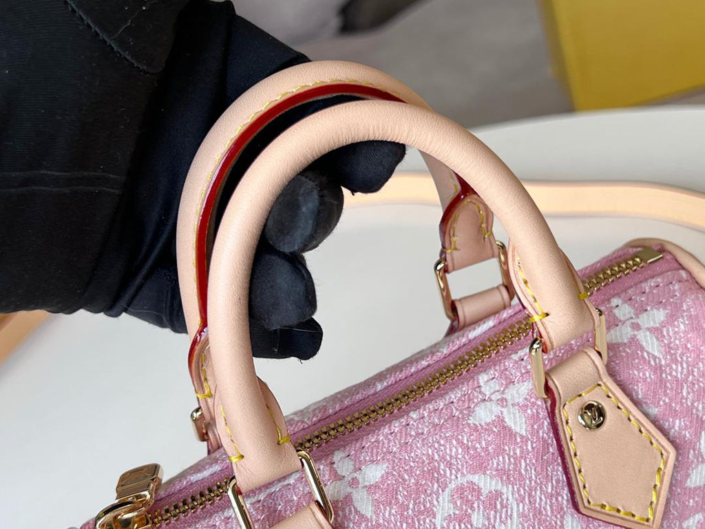 PREMIUM SOFT PINK MINI TOTE WITH REMOVABLE SHOULDER STRAP