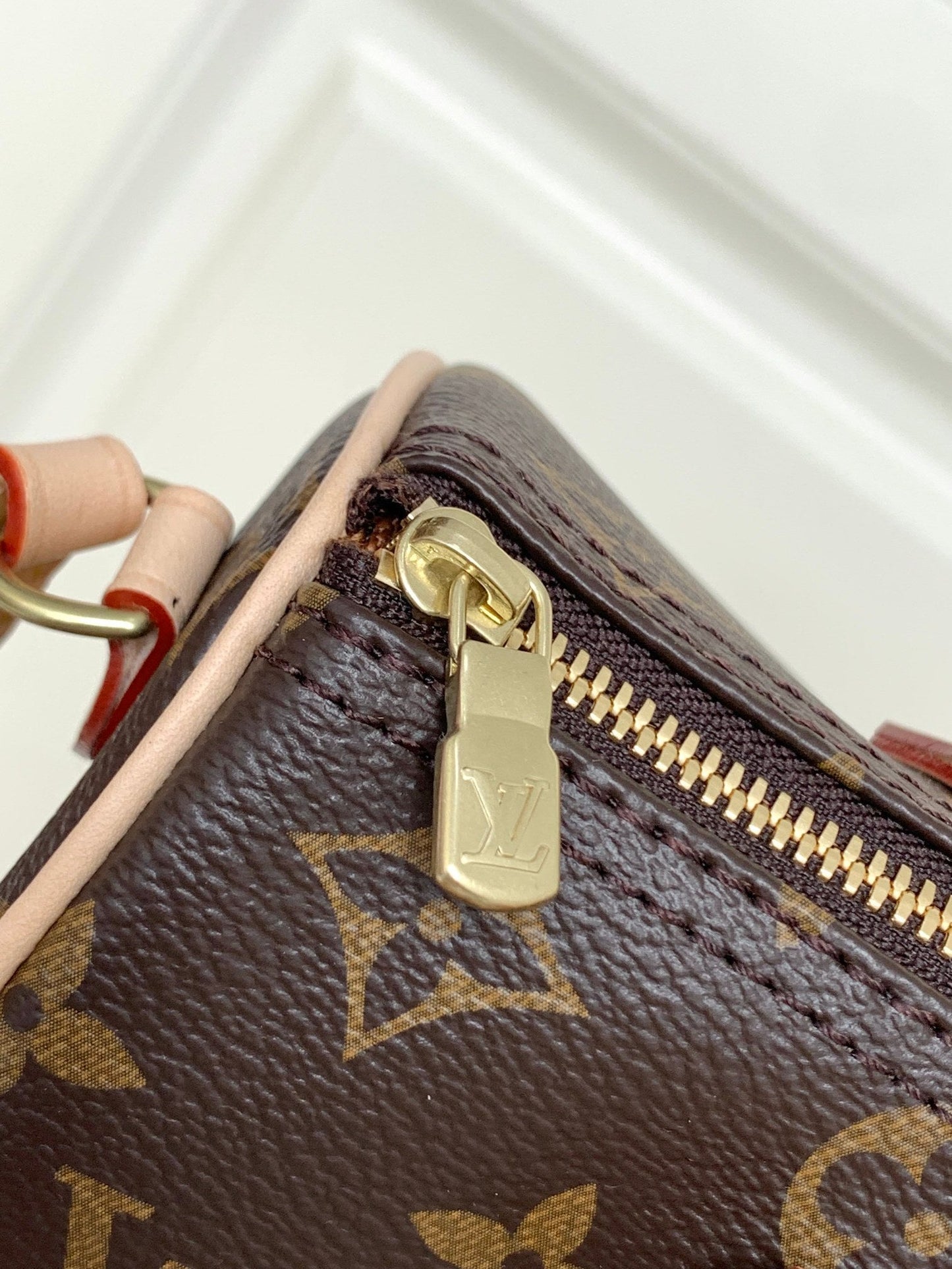 ICONIC MONOGRAM MINI SATCHEL WITH VACHETTA LEATHER TRIM