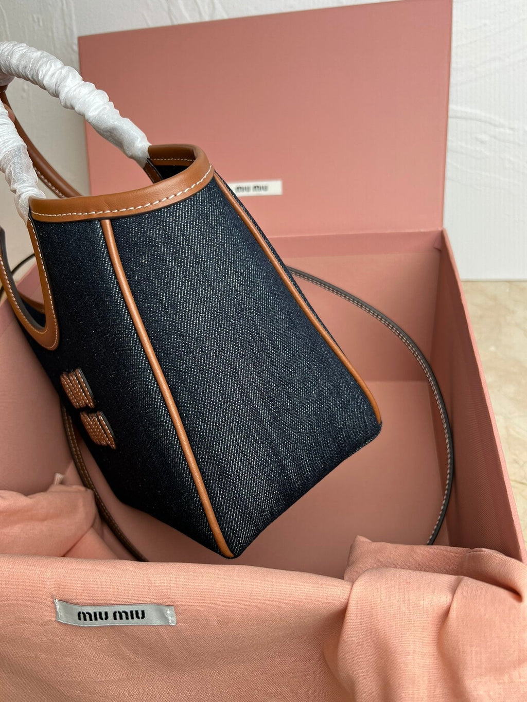 MATELASSÉ NAPPA LEATHER TOP-HANDLE BAG