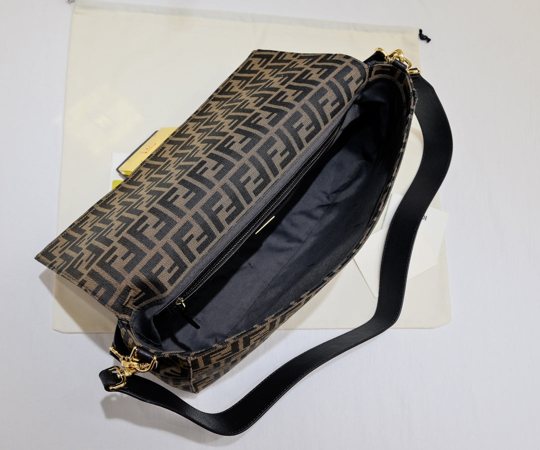 MONOGRAM CANVAS BAGUETTE BAG – LARGE EDITION