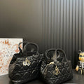 TOUJOURS LEATHER SHOPPING BAG – MACROCANNAGE EDITION