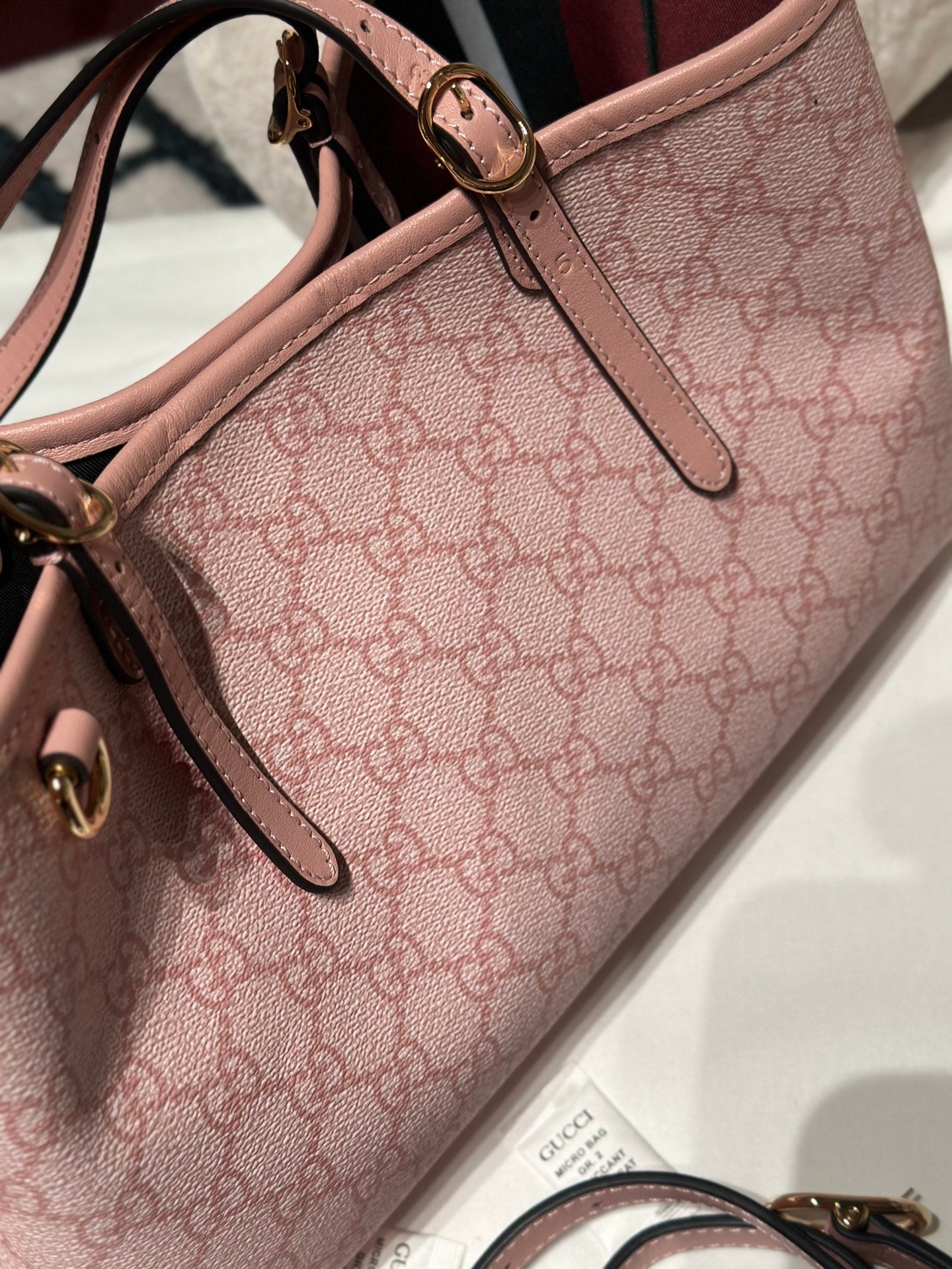 VINTAGE MONOGRAM SMALL TOTE – BLUSH PINK EDITION