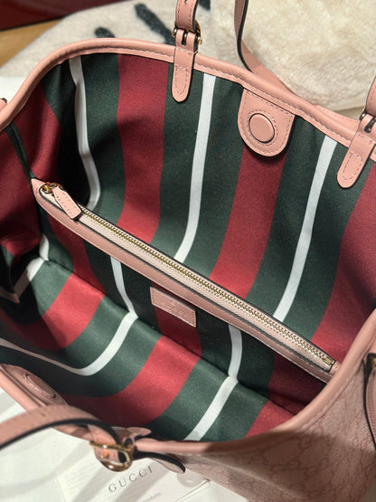 VINTAGE MONOGRAM SMALL TOTE – BLUSH PINK EDITION