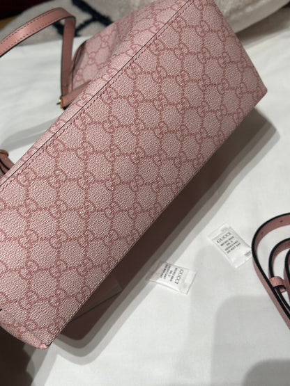 VINTAGE MONOGRAM SMALL TOTE – BLUSH PINK EDITION