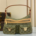 VINTAGE DENIM MESSENGER BAG – MONOGRAM EDITION