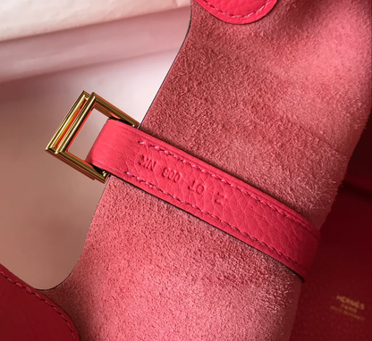 BUCKET BAG LIPSTICK PINK