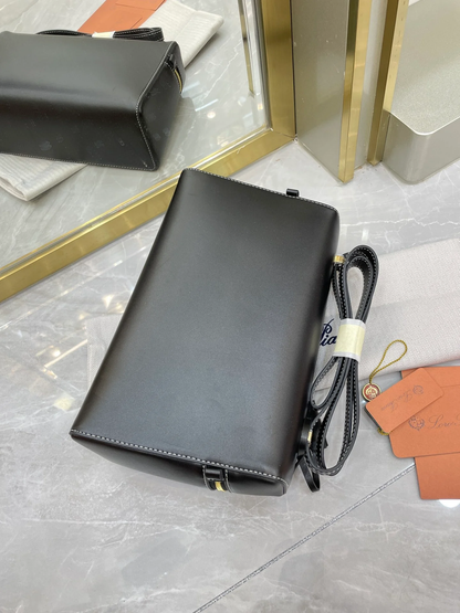 SADDLE LORO LEATHER BAG
