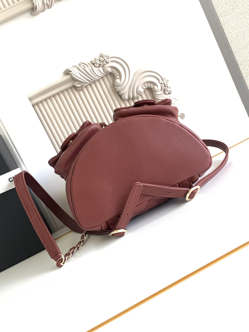 CLASSIC DUMA LEATHER BACKPACK-21 CM