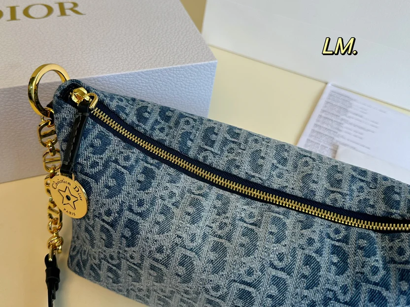 LUCKY MINI DENIM SHOULDER BAG