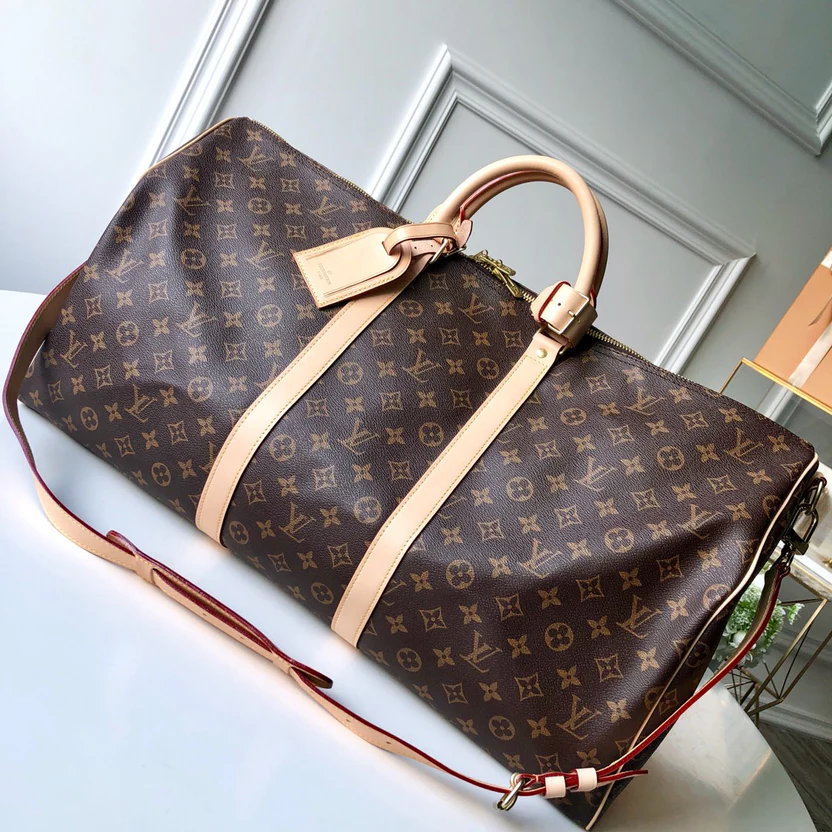 CLASSIC HERITAGE MONOGRAM TRAVEL DUFFEL