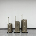 TITANIUM ELITE AEROSPACE-GRADE ALUMINUM TRUNK & LUGGAGE TRIO SET