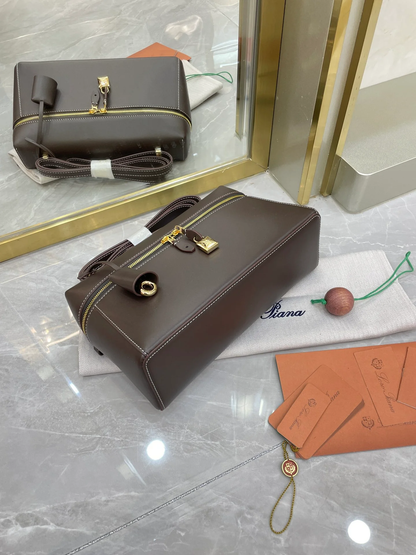 SADLE LORO LEATHER BAG