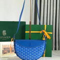 HIRONDELLE SHOULDER BAG- BLUE