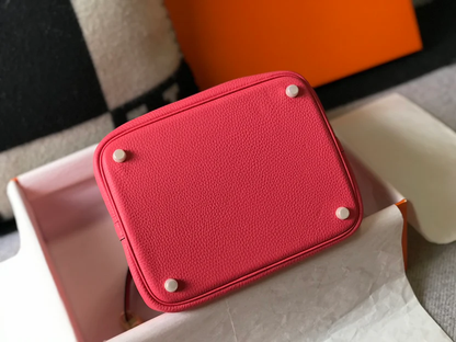 BUCKET BAG LIPSTICK PINK