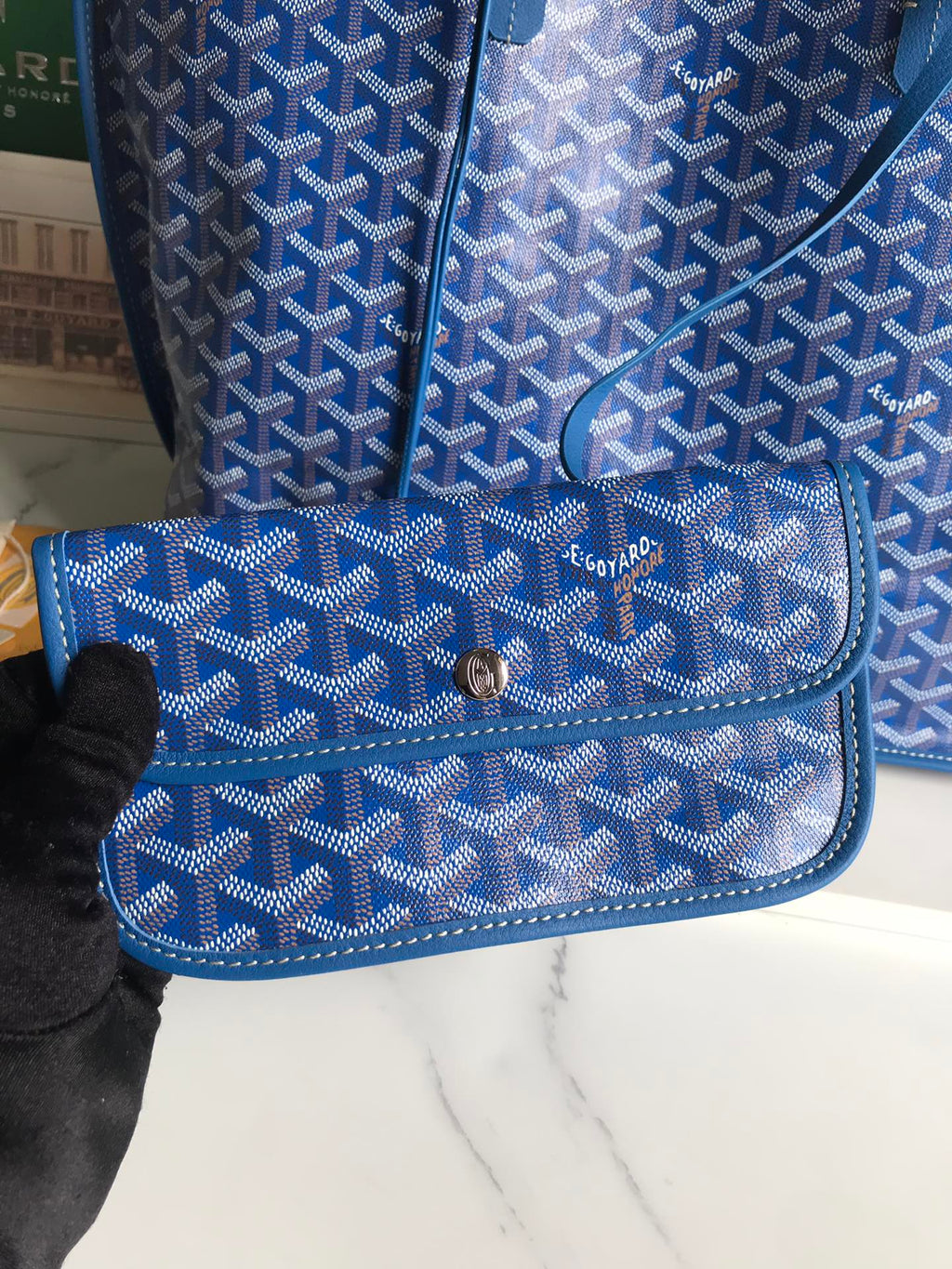 REVERSIBLE ANJOU TOTE BAG