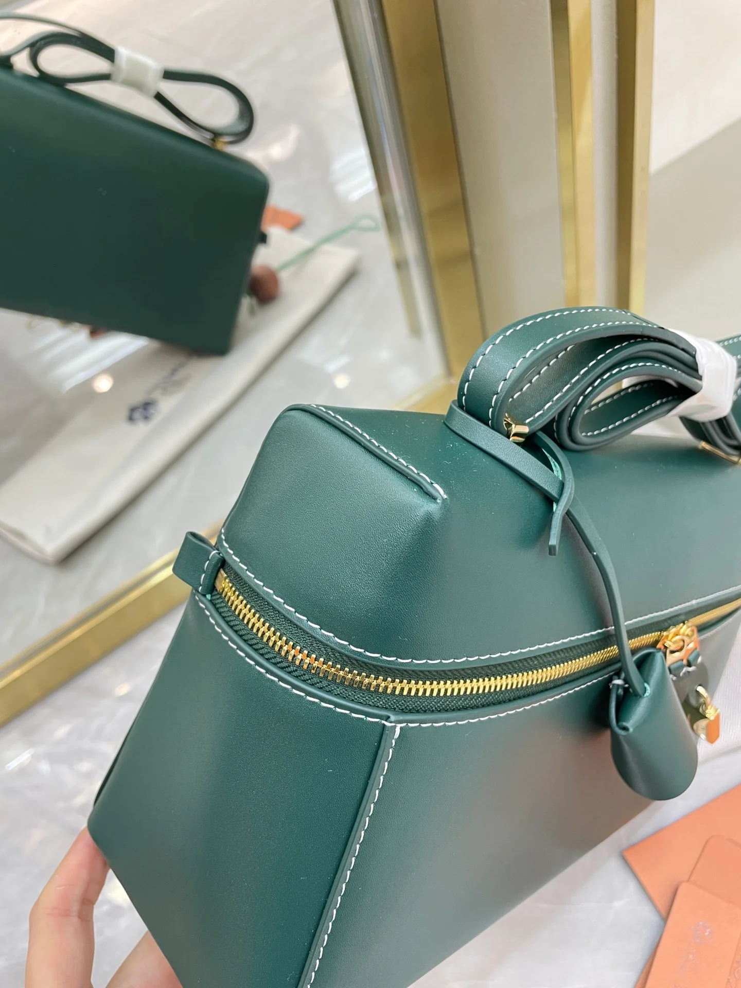 SADDLE LORO LEATHER BAG