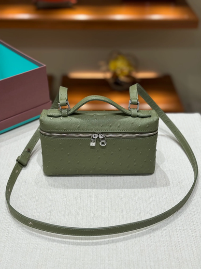 LORO OSTRICH CLUTCH 19