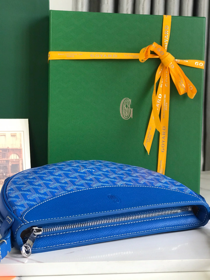HIRONDELLE SHOULDER BAG- BLUE
