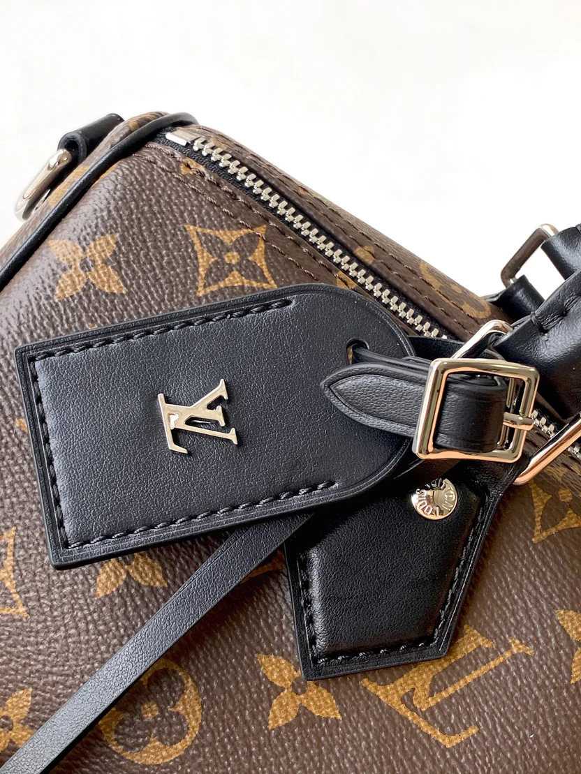 ICONIC MONOGRAM DOCTOR BAG WITH ORNAMENTAL SILVER CHAIN