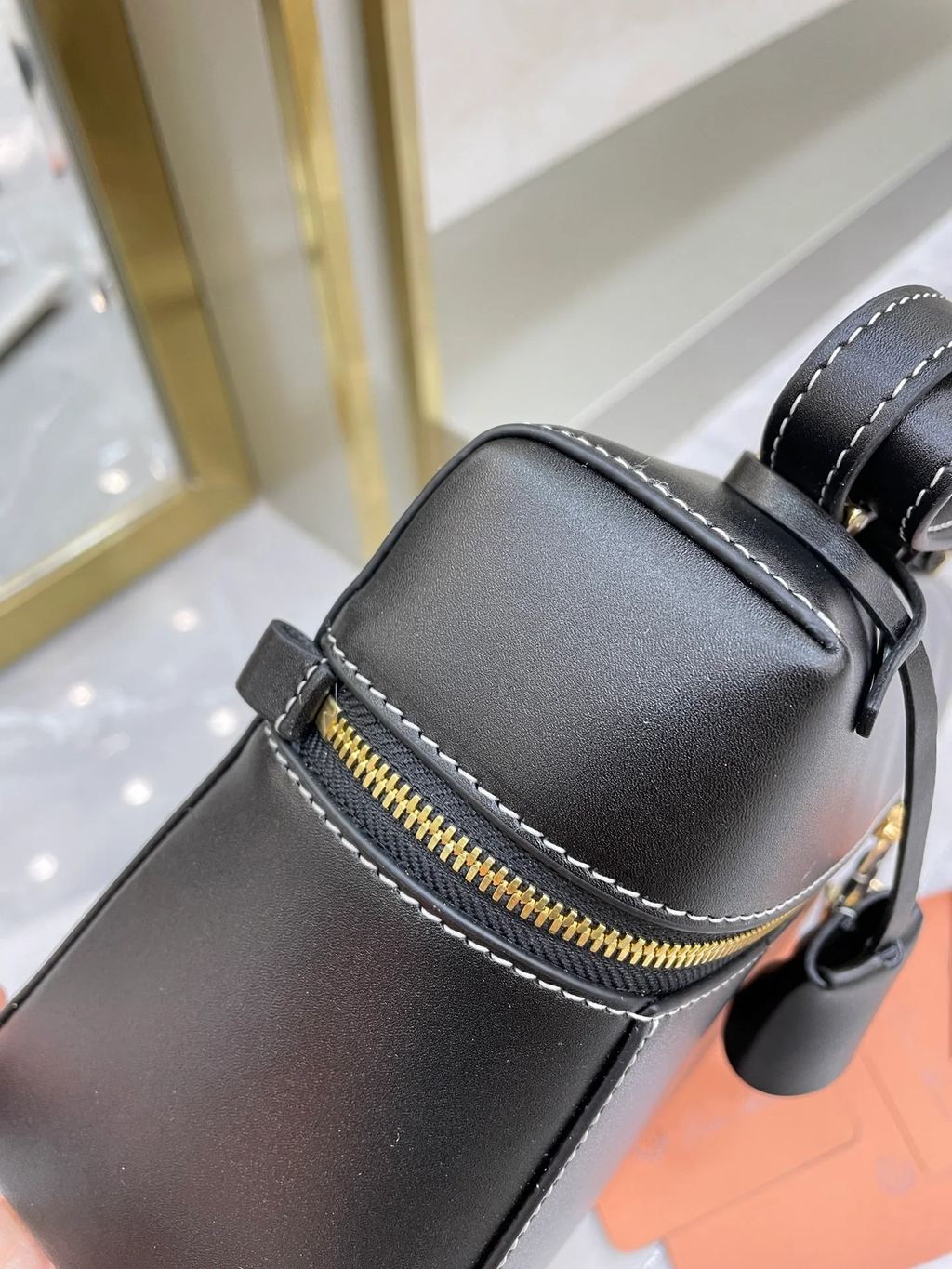 SADDLE LORO LEATHER BAG