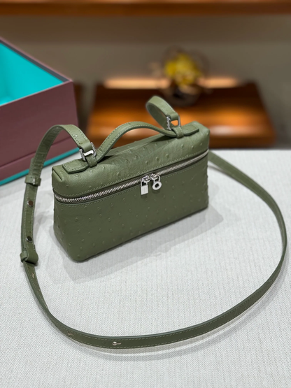 LORO OSTRICH CLUTCH 19