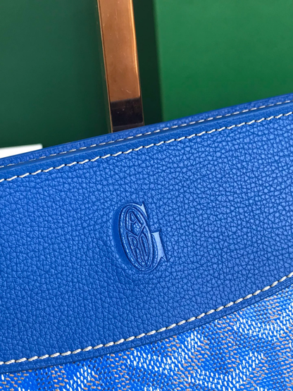 HIRONDELLE SHOULDER BAG- BLUE