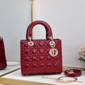 LADY D STYLE SHOULDER BAG-24CM