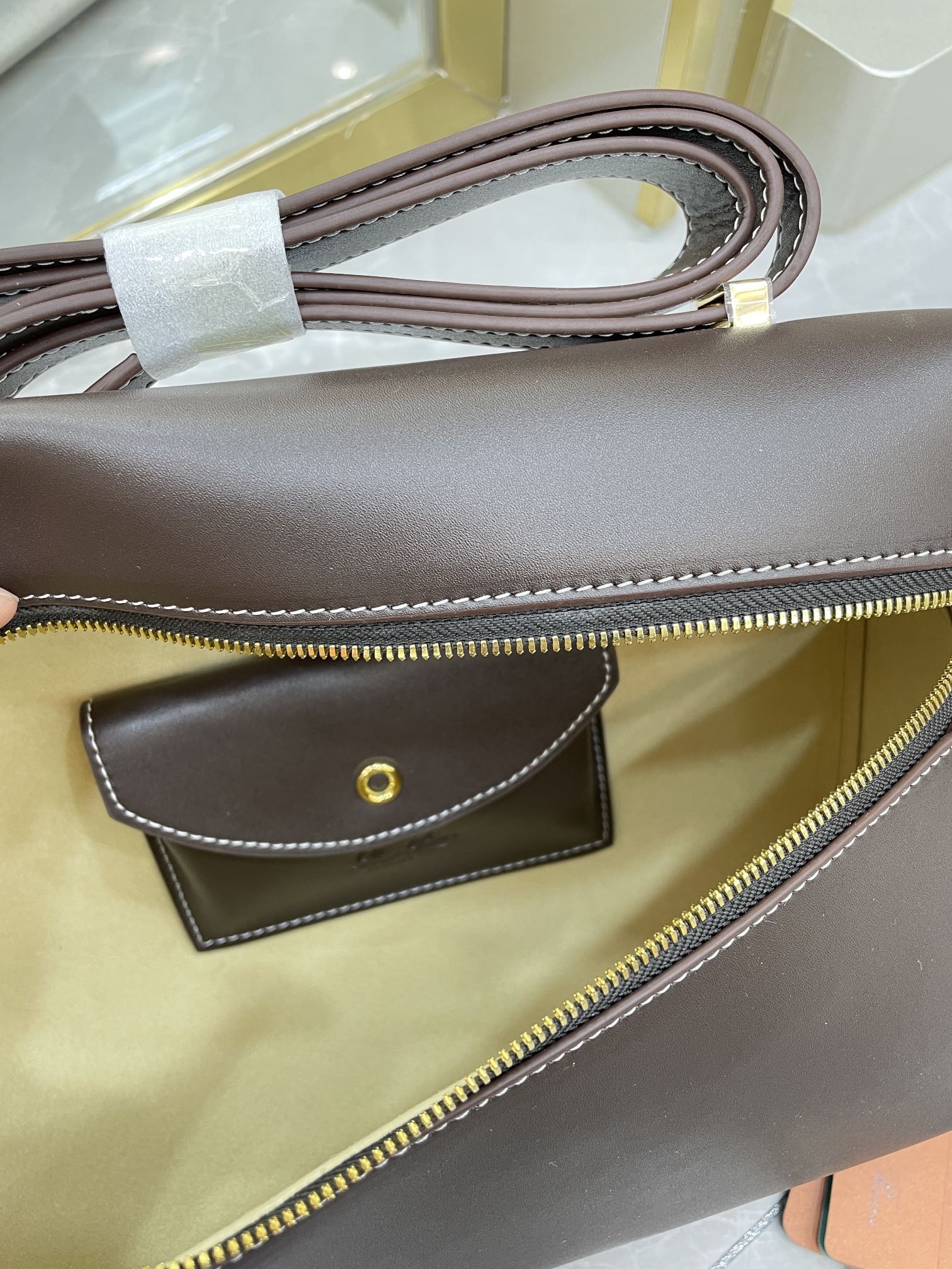 SADLE LORO LEATHER BAG