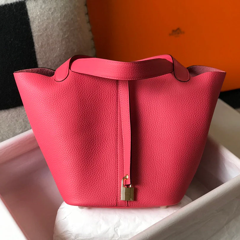 BUCKET BAG LIPSTICK PINK