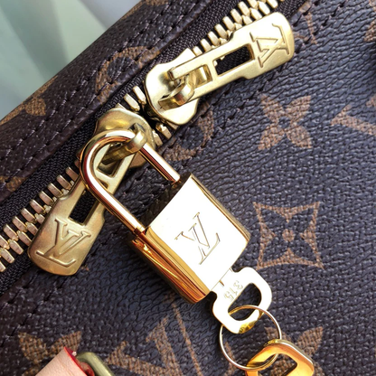 CLASSIC HERITAGE MONOGRAM TRAVEL DUFFEL