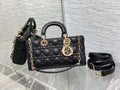 CLASSIC QUILTED D-JOY STYLE BAG-26CM